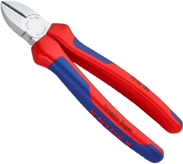 Кусачки Knipex боковые 180 мм (70 05 180)