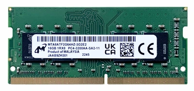 Оперативна пам'ять для ноутбука Micron DDR4 16GB 3200MHz SO-DIMM