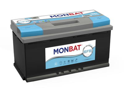 Акумулятор MONBAT EFB - Start/Stop (90AH, 840А EN, правий +)