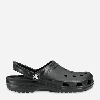 Жіночі крокси Crocs Classic 10001-001 39-40 (M7/W9) 25 см Чорні (841158002443)