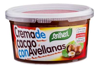 Krem-kakao Santiveri Hazelnut z orzechami laskowymi 200 g (8412170006096)