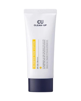 Сонцезахисний лосьйон з ліпосомами на стабільних фільтрах CU SKIN Clean-UP Blemish Sun Lotion SPF50+ PA++++ 60 мл