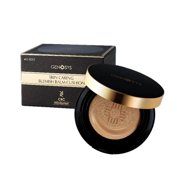 Кушон для обличчя Genosys Skin Caring Blemish Balm Cushion SPF 50 тон Beige 02