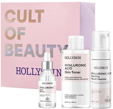 Набор косметики Hollyskin Hyaluronic Acid Basic Care 3 шт (4820200410487)