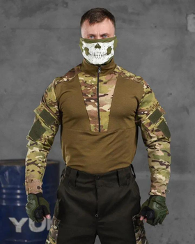 Тактична бойова сорочка убакс ріп-стоп 2XL мультикам (85889)