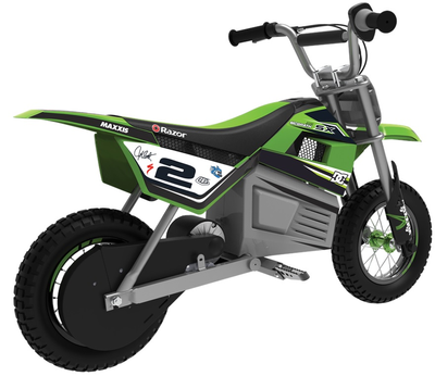 Motocykl elektryczny Razor SX350 McGrath Supercross Rider Zielony (0845423020804)