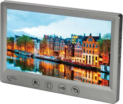 Видеодомофон Light Vision Amsterdam 7" FHD Grey (82-00237)