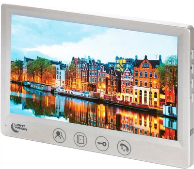 Видеодомофон Light Vision Amsterdam 7" FHD White (82-00206)
