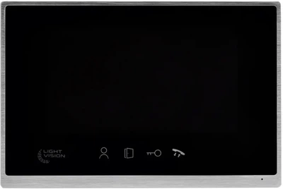 Видеодомофон Light Vision Macao 7" FHD WiFi Black (82-00203)