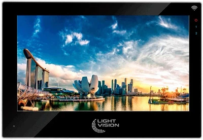 Видеодомофон Light Vision WiFi Tuya Singapore 10" FHD Black (82-00233)