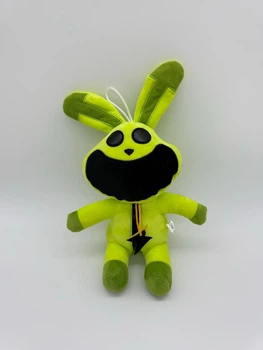 М'яка іграшка Хоппі Хопскоч Усміхнені Звірята / Smiling Critters Poppy Playtime Зая Попригуша Зелений 25 см (1009795)
