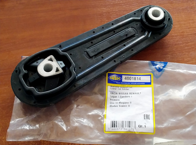 Подушка двигуна задня SASIC 4001814 DACIA LOGAN 1.4-1.6 04->
