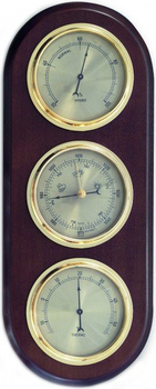 Метеостанция TFA орех d=95/95/95 мм 380х155 мм
