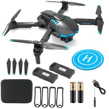 Квадрокоптер RC X6 PLUS Дрон з 4K камерою уникнення перешкод до 15 хвилин з кейсом + акб