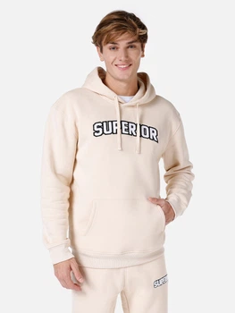 Худі чоловіче Colin's CL1066840-BEI 2XL Бежеве (8684112035536)