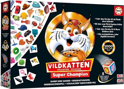 Настільна гра Educa Vildkatten Super Champion 1000 (8412668195400)