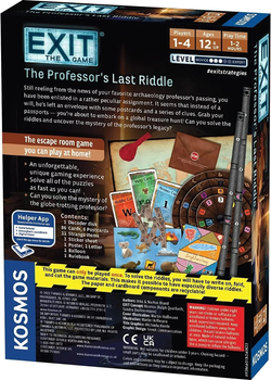 Gra planszowa Kosmos Exit The Game The Professor's Last Riddle (0814743018082)