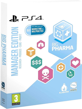 Гра PS4 Big Pharma Special Edition (диск Blu-ray) (8437020062084)