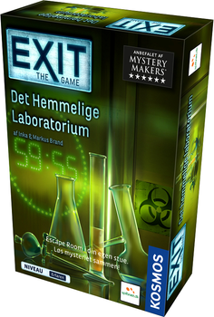 Настільна гра Kosmos Exit The Game The Secret Lab Датский язык (7072611001199)