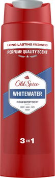 Żel pod prysznic i szampon Old Spice 3-in-1 Whitewater 250 ml (8001090542922)