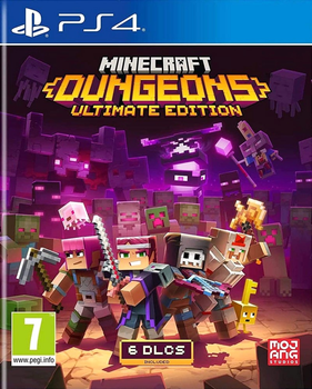 Gra PS4 Minecraft Dungeons: Ultimate Edition (płyta Blu-ray) (5060760884796)