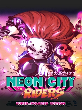 Gra PS4 Neon City Riders SuperPowered Edition (płyta Blu-ray) (0819976024572)