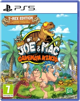 Гра PS5 New Joe and Mac: Caveman Ninja Limited Edition (диск Blu-ray) (3701529501067)