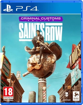 Гра PS4 Saints Row Criminal Customs Edition (диск Blu-ray) (4020628673055)