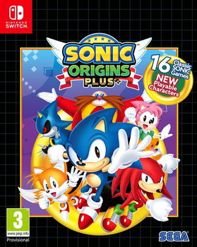 Гра Nintendo Switch Sonic Origins Plus Day One Edition (Картридж) (5055277050529)