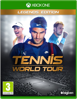 Гра Xbox One Tennis World Tour Legends Edition (диск Blu-ray) (3499550365450)