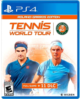 Гра PS4 Tennis World Tour RolandGarros Edition (диск Blu-ray) (3499550374858)