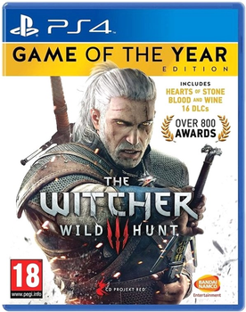 Гра PS4 The Witcher III 3: Wild Hunt Game of The Year Edition (диск Blu-ray) (3391891989886)