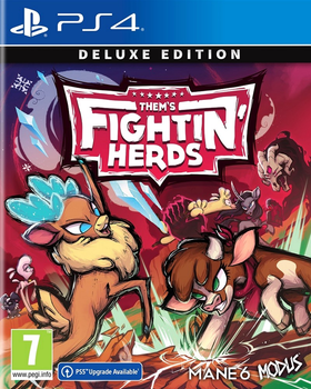 Гра PS4 Them's Fightin' Herds Deluxe Edition (диск Blu-ray) (5016488139465)