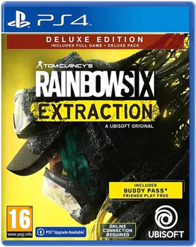 Гра PS4 Tom Clancy's Rainbow Six: Extraction Deluxe Edition (диск Blu-ray) (3307216214885)