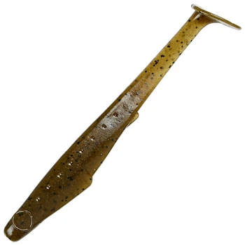 Силикон Reins Rockvibe Shiner 4" 002 Green Pumpkin (8 шт/уп)