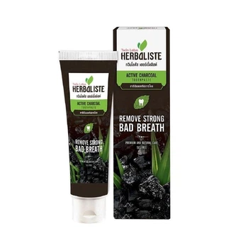 Зубна паста з бамбуковим вугіллям Twin Lotus Active Charcoal, 50 гр