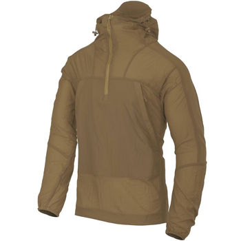 Куртка тактична Helikon-Tex Анорак Вітронепродувний Швидкосохнучий XS Койот Windrunner Windshirt WindPack - XS Coyote (KU-WDR-NL-11-B02-XS)