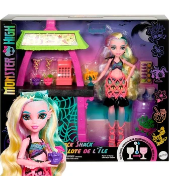 Лялька Monster High Scare-adise Island Snack Shack LAGOONA BLUE - Ігровий набір Монстер Хай Лагуна Блю (Страхливий рай) із закусочною (HRP70) - Mattel