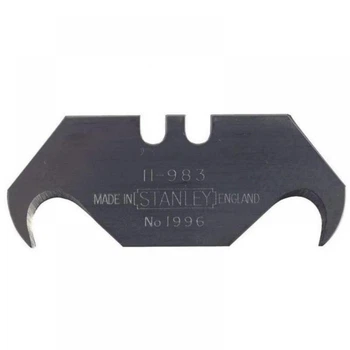 Леза запасні STANLEY гачкоподібне 50мм 5шт (0-11-983)