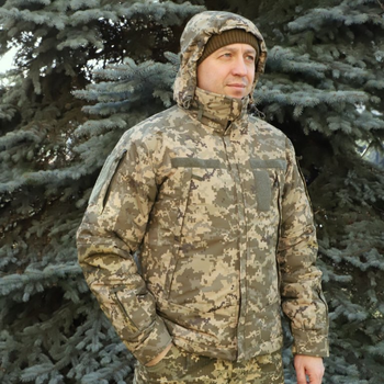 Куртка тактична зимова "АЛЬФА", тканина Nord Storm MM 14 rip-stop 56 арт. 972072110-А