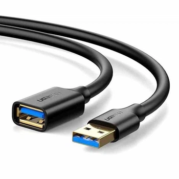 Удлинитель Ugreen US129 USB 3.0 AM / AF штекер - разъём 0.5 м, черный (30125)