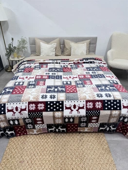 Плед Ecotton FL-7412 Печворк wellsoft 200х220 см (24185_1)