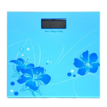 Електронні підлогові портативні ваги до 180 кг з LCD-дисплеєм
