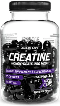 Креатин Evolite Nutrition Creatine Monohydrate Xtreme 60 капсул