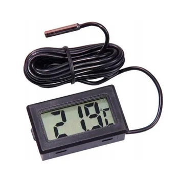 Термометр цифровой с выносным датчиком и 1.5"ЖК, TPM-10 (117800)