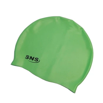 Шапочка для плавания силиконовая SNS Swimming Cap Зеленая 13750293