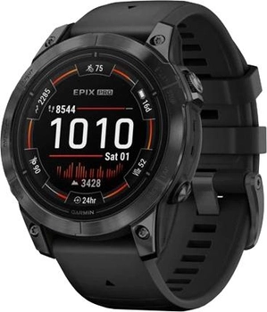 Smartwatch Garmin epix Pro (Gen 2) Standard Edition 47 mm Slate Grey with Black Band (753759318079)