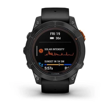 Smartwatch Garmin Fenix 7 Pro Solar Edition Slate Grey with Black Band (753759317713)