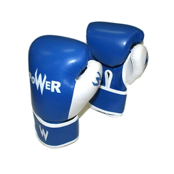 Боксерские перчатки Power 14 oz Blue/White 14024354