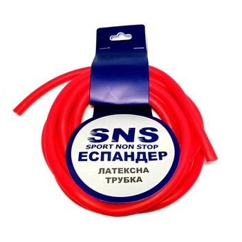 Еспандер латексна трубка SNS light 3 м Червоний 14758943